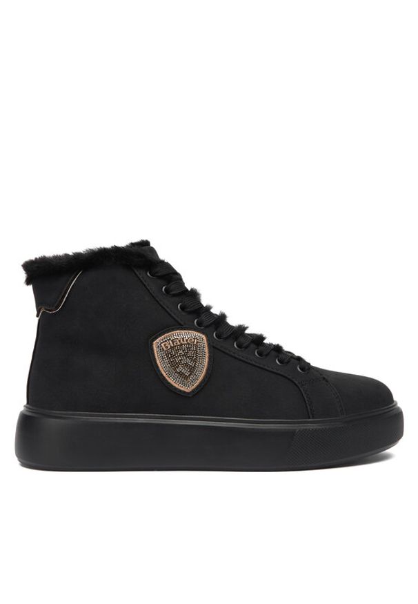 Blauer Trzewiki Venus 06 F5VENUS06 Czarny. Kolor: czarny. Materiał: skóra