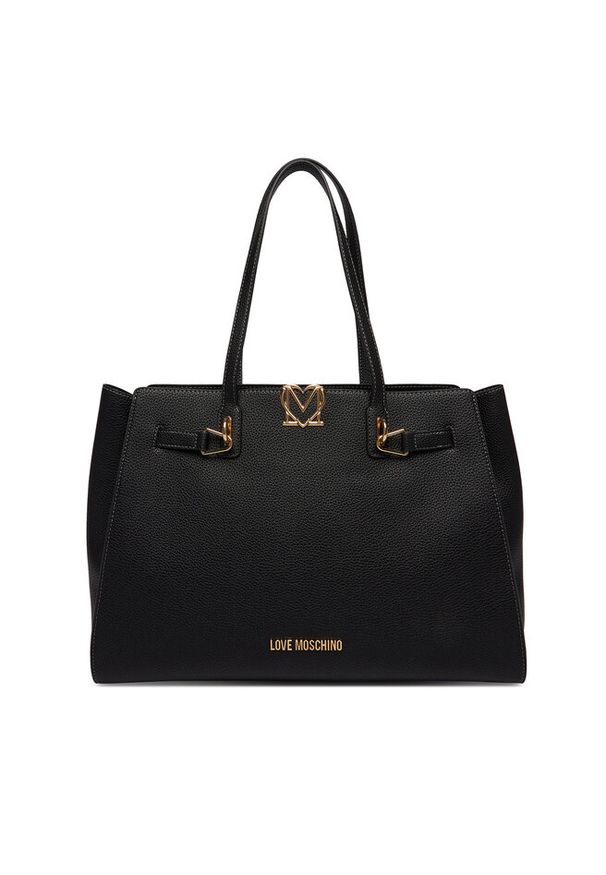 Love Moschino - Torebka LOVE MOSCHINO. Kolor: czarny