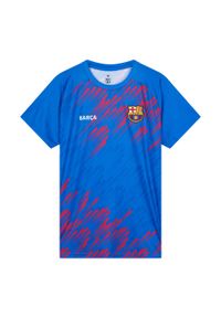 Koszulka piłkarska dla dorosłych FC Barcelona. Kolor: niebieski. Materiał: poliester. Sport: piłka nożna #1