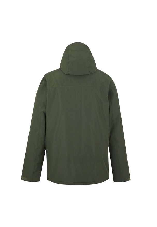 Regatta - Męska Wodoodporna Kurtka Ocieplana Thornridge. Kolor: zielony. Sport: turystyka piesza