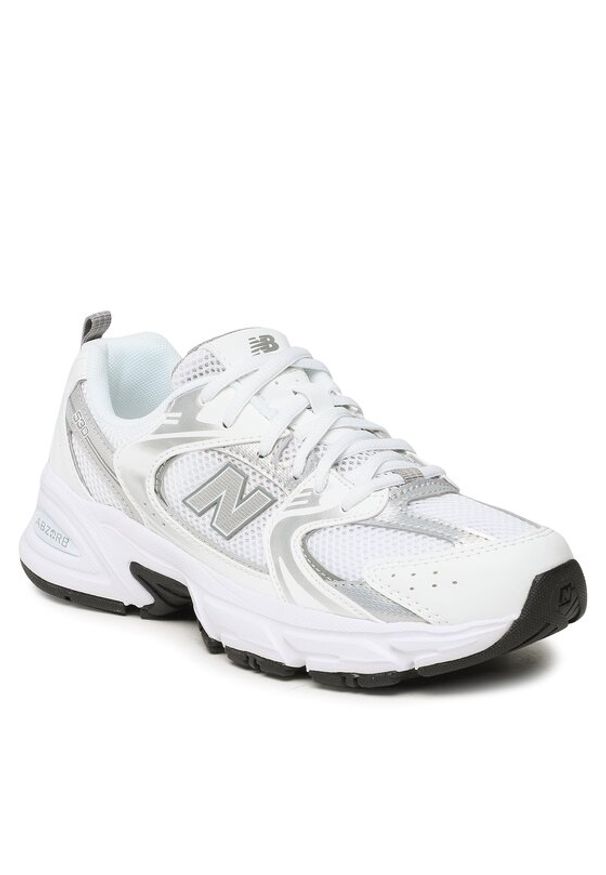 New Balance Sneakersy GR530AD Biały. Kolor: biały. Materiał: skóra