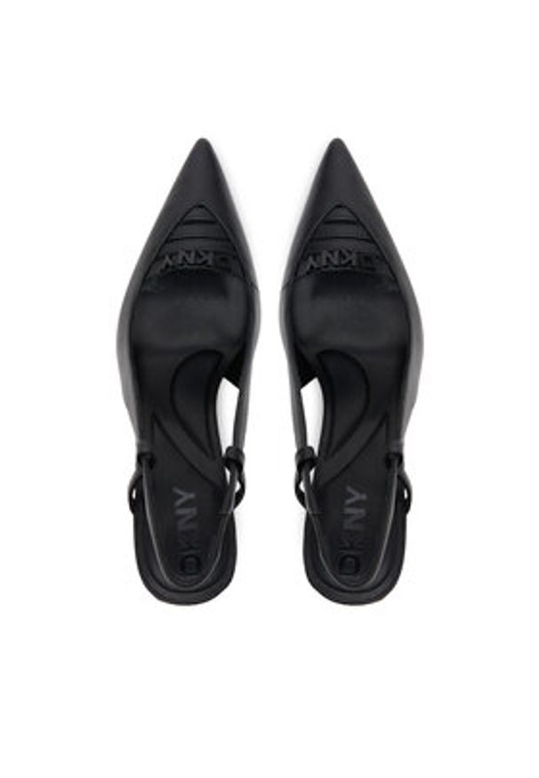 DKNY Szpilki K1500466 Czarny. Kolor: czarny. Materiał: skóra. Obcas: na szpilce