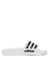 Adidas - adidas Klapki Adilette Shower Slides HP7606 Biały. Kolor: biały. Materiał: syntetyk #1