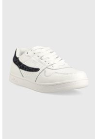 Fila sneakersy skórzane Arcade kolor biały. Nosek buta: okrągły. Zapięcie: sznurówki. Kolor: biały. Materiał: skóra #3