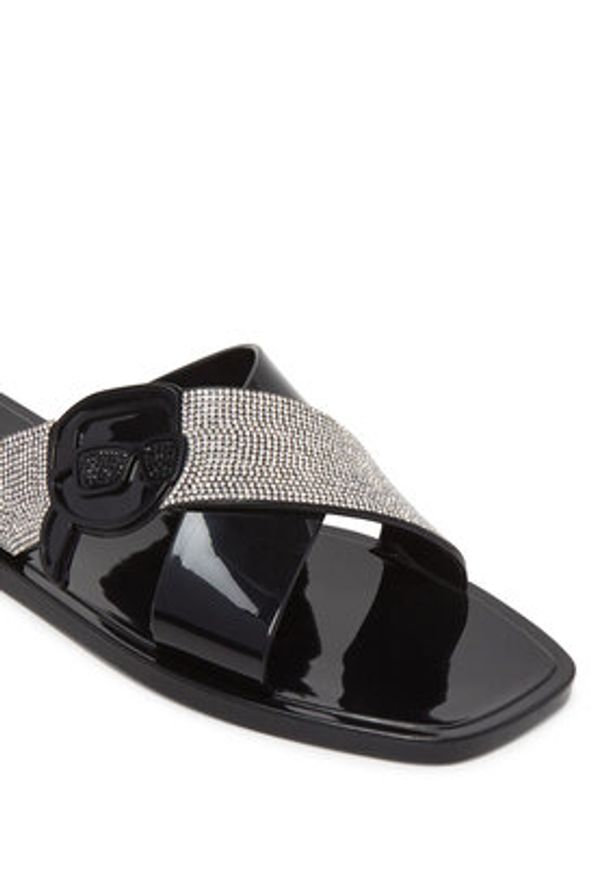 Karl Lagerfeld - KARL LAGERFELD Klapki Jelly KL80004S Czarny. Kolor: czarny