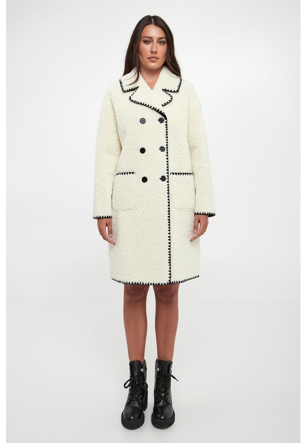 Ermanno Firenze - Kożuch damski ERMANNO FIRENZE