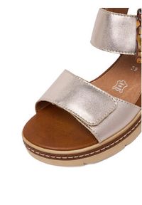 Remonte Sandały CEO-D2L53-90 Złoty. Kolor: złoty. Materiał: skóra, syntetyk #5