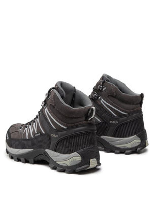 CMP Trekkingi Rigel Mid Trekking Shoes Wp 3Q12947 Szary. Kolor: szary. Materiał: zamsz, skóra. Sport: turystyka piesza