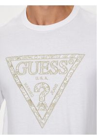 Guess Longsleeve M4YI27 K8FQ4 Biały Regular Fit. Kolor: biały. Materiał: bawełna. Długość rękawa: długi rękaw #2