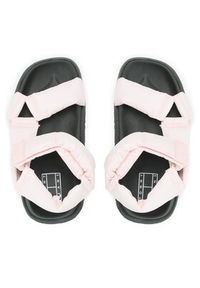 Tommy Jeans Sandały New Sandals Wmns EN0EN02135 Różowy. Kolor: różowy. Materiał: materiał #5