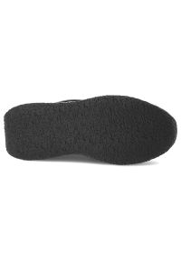 Sneakersy damskie Filippo, skórzane na płaskiej podeszwie sznurowane z okrągłym noskiem, taupe-czarne, DP7406-TP-BK. Okazja: na spacer, na co dzień. Nosek buta: okrągły. Kolor: czarny. Materiał: skóra. Obcas: na płaskiej podeszwie. Sport: turystyka piesza #7