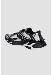 Dolce and Gabbana - DOLCE & GABBANA Czarne sneakersy Fast, Rozmiar 45. Kolor: czarny
