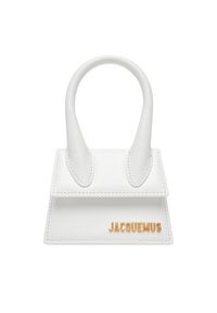 JACQUEMUS Torebka Le Chiquito 21H213BA001-3000 Biały. Kolor: biały. Materiał: skórzane