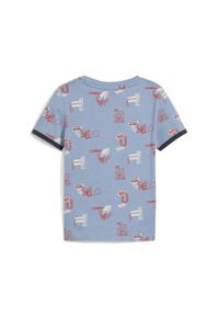 Puma - Dziecięca koszulka Little Runners PUMA. Kolor: niebieski. Sport: joga i pilates #2