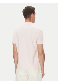 TOMMY HILFIGER - Tommy Hilfiger Polo MW0MW33167 Różowy Regular Fit. Typ kołnierza: polo. Kolor: różowy. Materiał: bawełna #4
