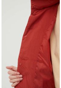 outhorn - Outhorn kurtka damska kolor czerwony zimowa oversize. Kolor: czerwony. Materiał: materiał. Sezon: zima #5