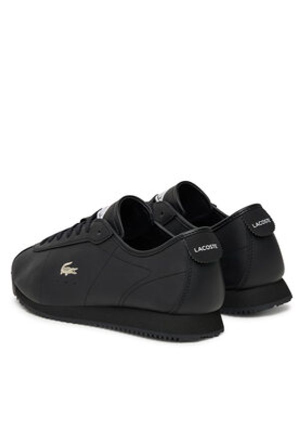 Lacoste Sneakersy Club-Low 7-49SMA0107 Czarny. Kolor: czarny. Materiał: skóra