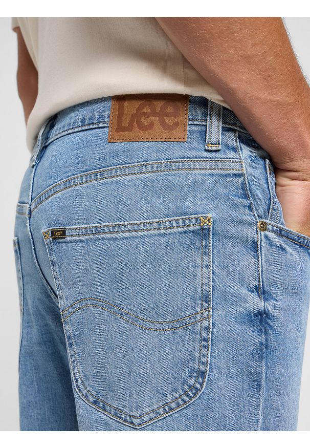 Lee - JEANSY MĘSKIE SPODNIE LEE BROOKLYN STRAIGHT HORIZON BLUE 112363849