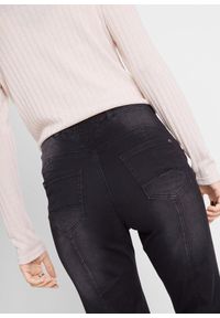 bonprix - Modelujące dżinsy o kroju bootcut, mid waist. Kolor: czarny #3