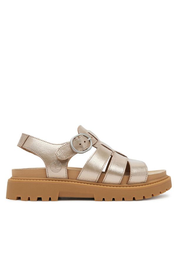 Sandały Timberland. Kolor: złoty