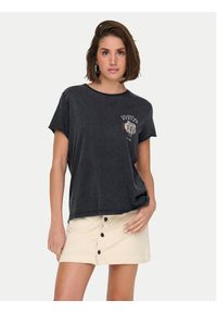 only - ONLY T-Shirt Lucy 15336965 Szary Regular Fit. Kolor: szary. Materiał: bawełna