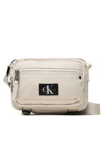 Calvin Klein Jeans Saszetka Sport Essentials Camera Bag21 W K50K510676 Beżowy. Kolor: beżowy. Materiał: materiał #1