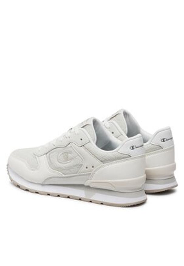 Champion Sneakersy Run 85 Net Low Cut Shoe S11676-CHA-WW001 Biały. Kolor: biały. Materiał: skóra. Sport: bieganie