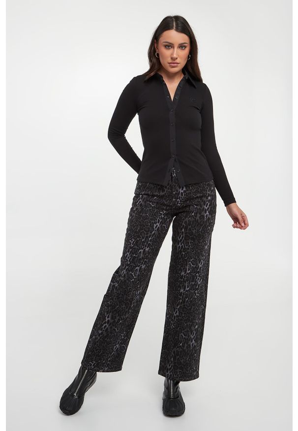 Bluzka damska DKNY JEANS. Materiał: jeans