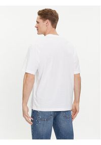 Hugo T-Shirt Nillumi 50515278 Biały Regular Fit. Kolor: biały. Materiał: bawełna