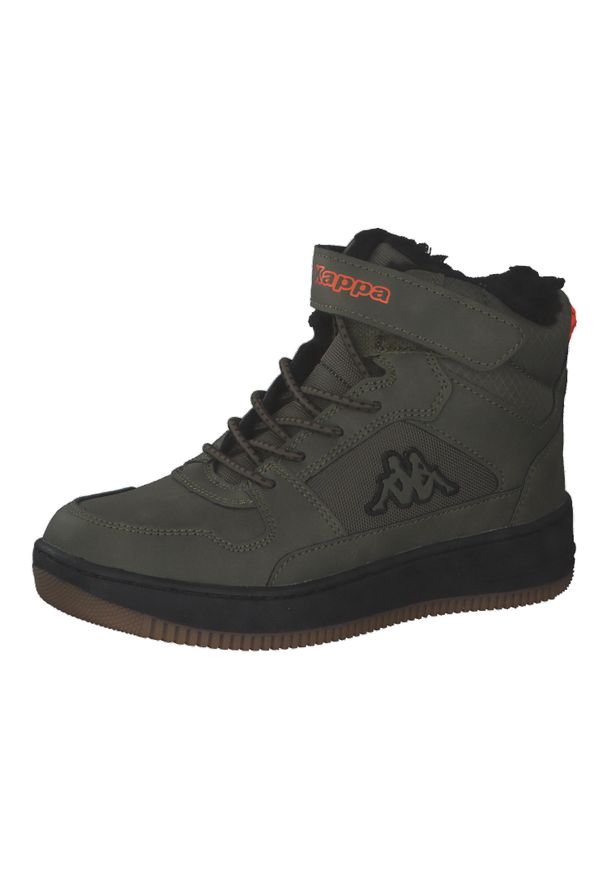 Buty dziecięce Kappa Shab Fur. Okazja: na co dzień. Kolor: zielony