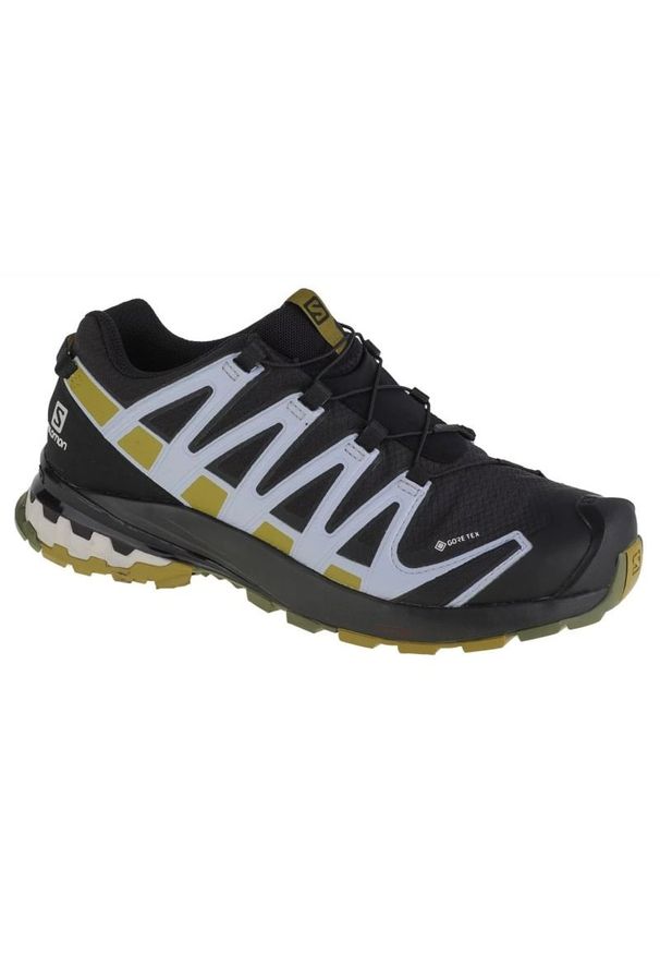 salomon - Buty do biegania Salomon Xa Pro 3D v8 Gtx W 416295 czarne. Zapięcie: sznurówki. Kolor: czarny. Materiał: materiał, tkanina, syntetyk