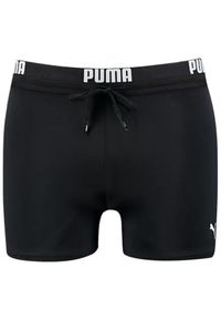 Spodenki kąpielowe męskie Puma Swim Men Logo Swim Trunk. Kolor: czarny