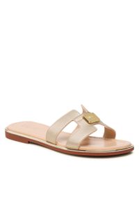 Klapki Liu Jo Sally 511 4A3711 EX029 Gold 00529. Kolor: złoty. Materiał: skóra #1