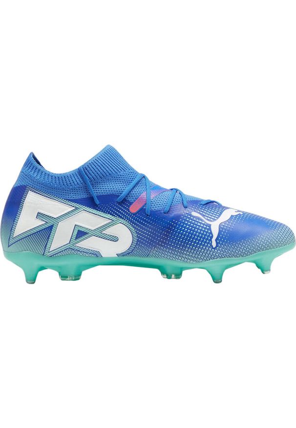 Buty piłkarskie uniseks Puma Future 7 Match. Kolor: niebieski. Sport: piłka nożna
