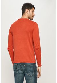 Only & Sons - Sweter. Kolor: czerwony. Materiał: dzianina. Wzór: gładki #3