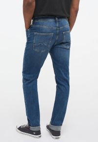 Mustang - MUSTANG BOSTON MĘSKIE SPODNIE JEANSOWE DENIM BLUE 1013756 5000 582 #3