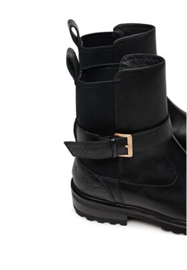 JOOP! Botki Chelsea 4140007699 Czarny. Kolor: czarny. Materiał: skóra
