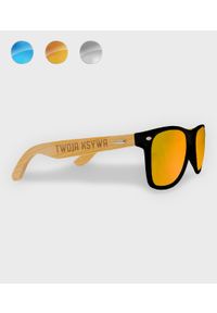MegaKoszulki - Okulary przeciwsłoneczne z oprawkami z Twoją ksywą #1