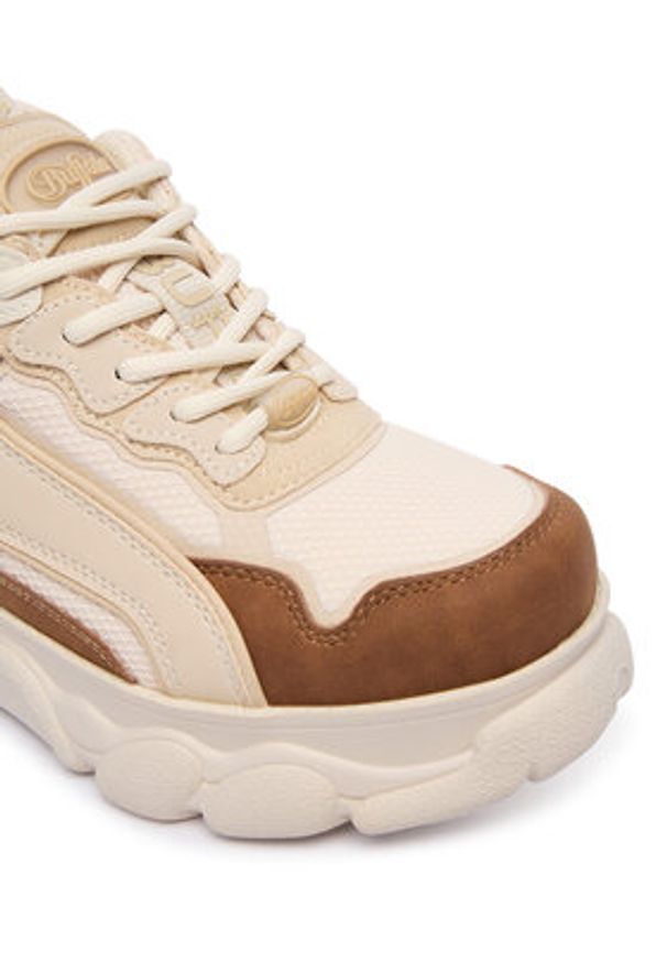 Buffalo Sneakersy Cld Chai 1636529 Beżowy. Kolor: beżowy. Materiał: skóra