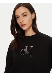 Calvin Klein Jeans Sukienka codzienna J20J224834 Czarny Relaxed Fit. Okazja: na co dzień. Kolor: czarny. Materiał: bawełna. Typ sukienki: proste. Styl: casual #3