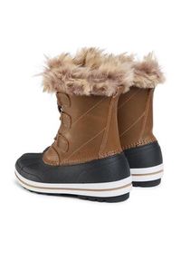 CMP Śniegowce Kids Anthilian Snow Boot Wp 30Q4594 Brązowy. Kolor: brązowy. Materiał: skóra