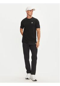 EA7 Emporio Armani T-Shirt 8NPT16 PJRGZ 1200 Czarny Regular Fit. Kolor: czarny. Materiał: syntetyk #8