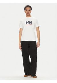 Helly Hansen T-Shirt Logo 54596 Biały Regular Fit. Kolor: biały. Materiał: bawełna #3
