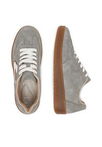 Rieker Sneakersy M5512-45 Szary. Kolor: szary. Materiał: skóra #7