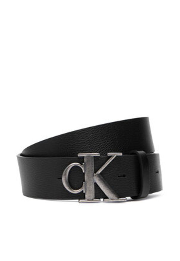 Calvin Klein Pasek Męski Belt Gift Set LV04D0009G Czarny. Kolor: czarny. Materiał: skóra