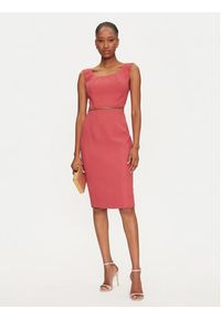 Marciano Guess Sukienka koktajlowa 5GGK12 7300A Koralowy Regular Fit. Kolor: pomarańczowy. Materiał: syntetyk. Styl: wizytowy #4