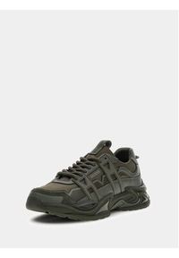 Guess Sneakersy FMFUNO ELE12 Zielony. Kolor: zielony. Materiał: materiał