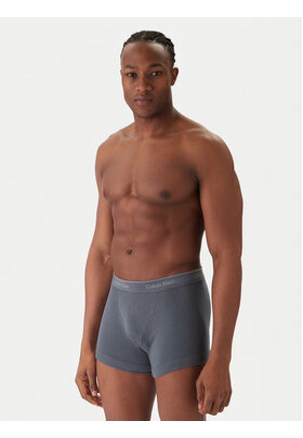 Calvin Klein Underwear Komplet 3 par bokserek 000NB4002A Kolorowy. Materiał: bawełna. Wzór: kolorowy