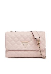 Guess Torebka HWQG87 48200 Różowy. Kolor: różowy. Materiał: skórzane