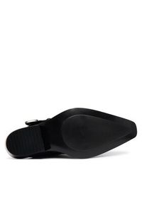 Tommy Jeans Klapki Archive Cowboy Mule Leather EN0EN03063 Czarny. Kolor: czarny. Materiał: skóra #4